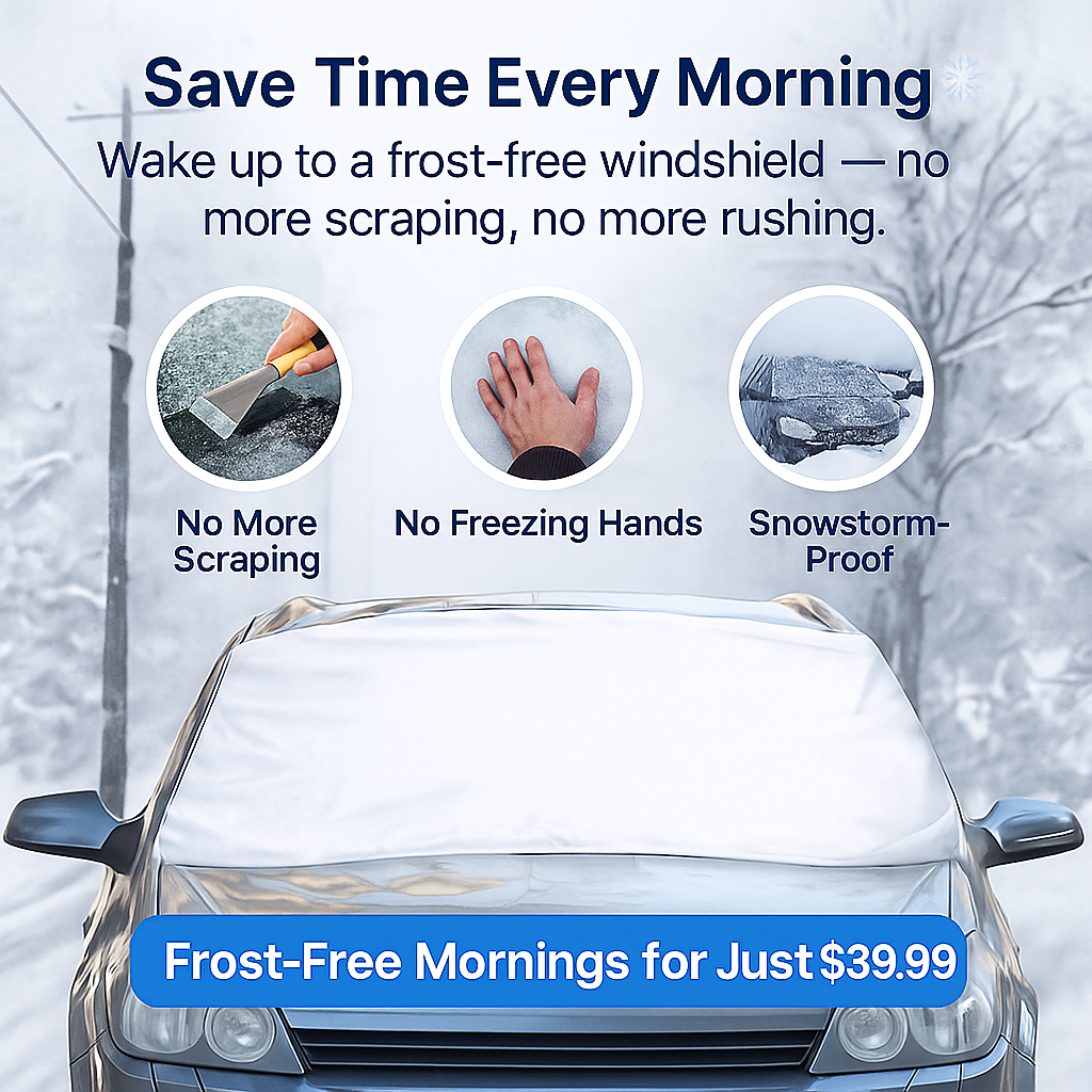 Frostless Windshield Snow Cover